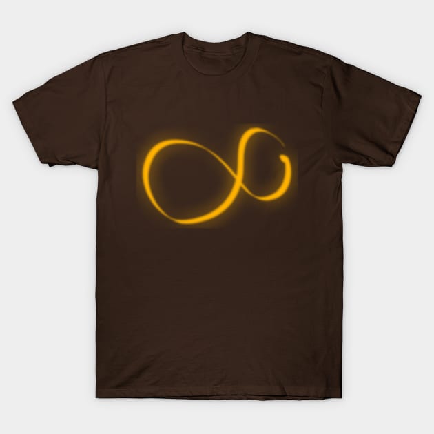 Infinity Glow T-Shirt by Whole Lotta Pixels